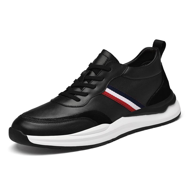 1060 Men S Shoes Inner Height Increase Running Casual Shoes Platform Leather First Layer Cowhide Surface Spring And Autumn Outdoor Hiking Shoes 43 чорний
1060 Men S Shoes Inner Height Increase Running Casual Shoes Platform Leather First Layer Cowhide Surface Spring And Autumn Outdoor Hiking Shoes 43 чорний