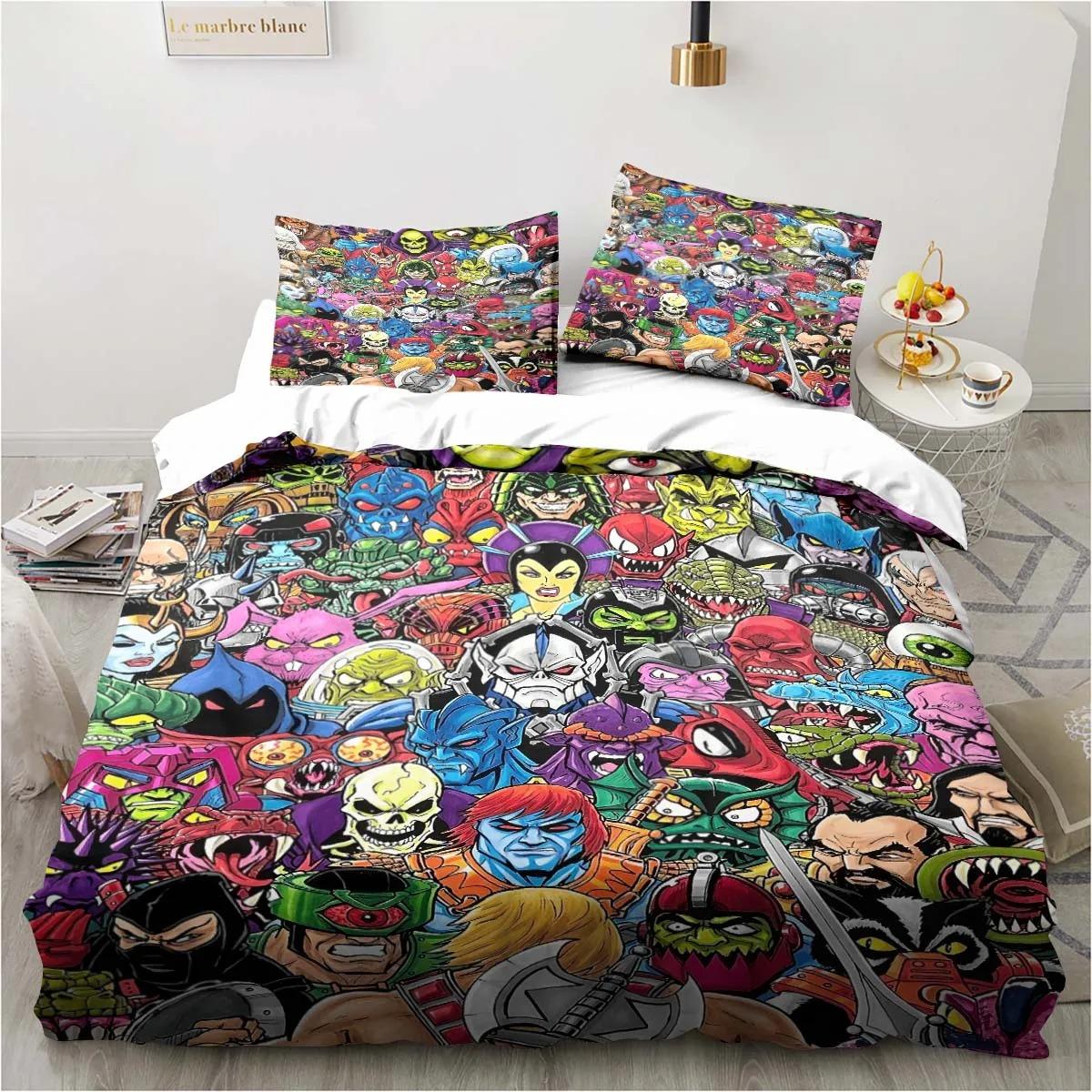 He Man And The Masters Of The Universe Bedding Set Exquisite Bed Supplies Set Duvet Cover Bed Comforter Set Bedding Set AU Queen(210x210cm)
He Man And The Masters Of The Universe Bedding Set Exquisite Bed Supplies Set Duvet Cover Bed Comforter Set Bedding Set AU Queen(210x210cm)