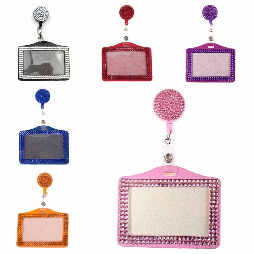 Чехол для рабочих карточек, держатель для бейджа со стразами, блестящий кристалл, держатель для удостоверений личности, детский студент
Чехол для рабочих карточек, держатель для бейджа со стразами, блестящий кристалл, держатель для удостоверений личности, детский студент