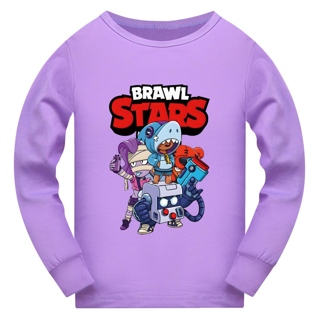 4093 Детская футболка с принтом Brawl Stars для мальчиков и девочек, с длинным рукавом 110cm фиолетовый
4093 Детская футболка с принтом Brawl Stars для мальчиков и девочек, с длинным рукавом 110cm фиолетовый