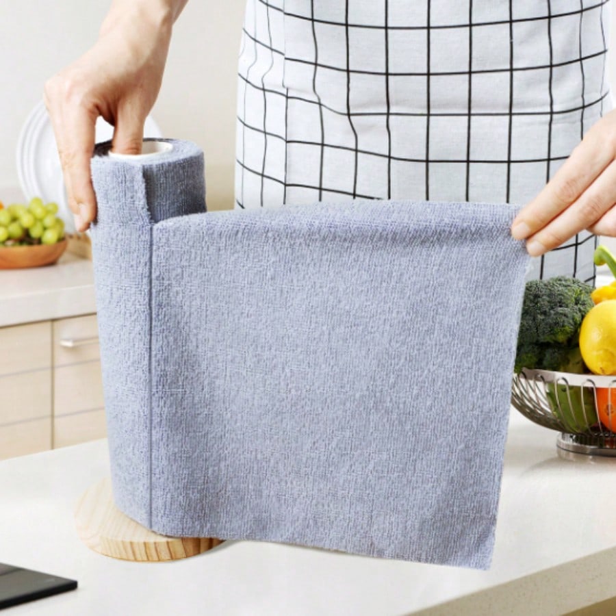 30 Многоразовых Салфеток из Микрофибры, Отрывные Салфетки для Уборки, Многофункциональные Бытовые Чистящие Средства, Замена Кухонным Салфеткам, Инструменты для Уборки 30pcs/roll серый
30 Многоразовых Салфеток из Микрофибры, Отрывные Салфетки для Уборки, Многофункциональные Бытовые Чистящие Средства, Замена Кухонным Салфеткам, Инструменты для Уборки 30pcs/roll серый