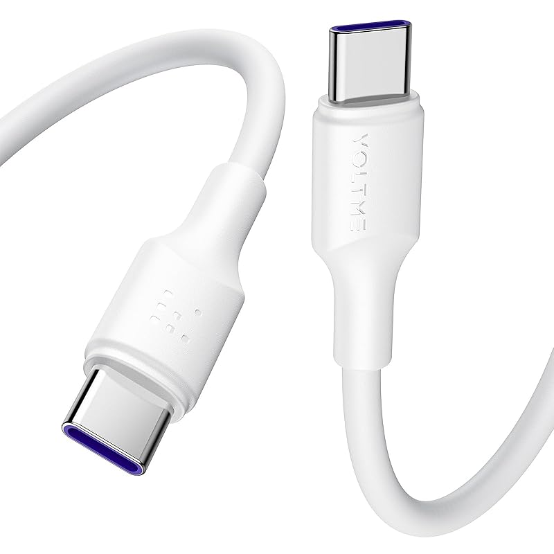 Кабель VOLTME USB Type C 100 Вт PD совместим с быстрой зарядкой для предотвращения отключения передачи данных type c PD3.0 PPS QC3.0 совместимый с электронным маркером
Кабель VOLTME USB Type C 100 Вт PD совместим с быстрой зарядкой для предотвращения отключения передачи данных type c PD3.0 PPS QC3.0 совместимый с электронным маркером
