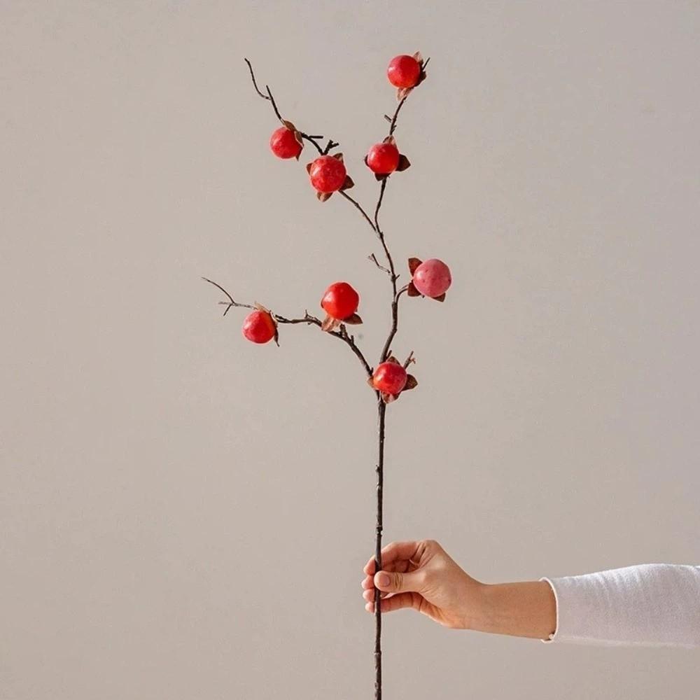 8 Heads Artificial Persimmon Branch Handmade Realistic Artificial Fruits Branches Elegant Plastic Simulation Persimmon Fruit 88 cm червоний
8 Heads Artificial Persimmon Branch Handmade Realistic Artificial Fruits Branches Elegant Plastic Simulation Persimmon Fruit 88 cm червоний