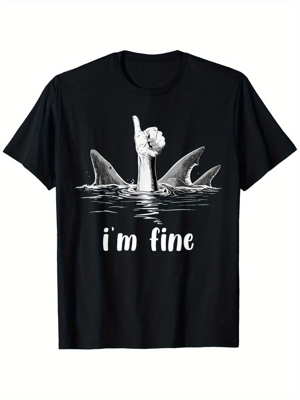 Funny I m Fine Graphic T-Shirt for Men & Women - 100% Cotton Casual Round 5XL різнокольоровий
Funny I m Fine Graphic T-Shirt for Men & Women - 100% Cotton Casual Round 5XL різнокольоровий