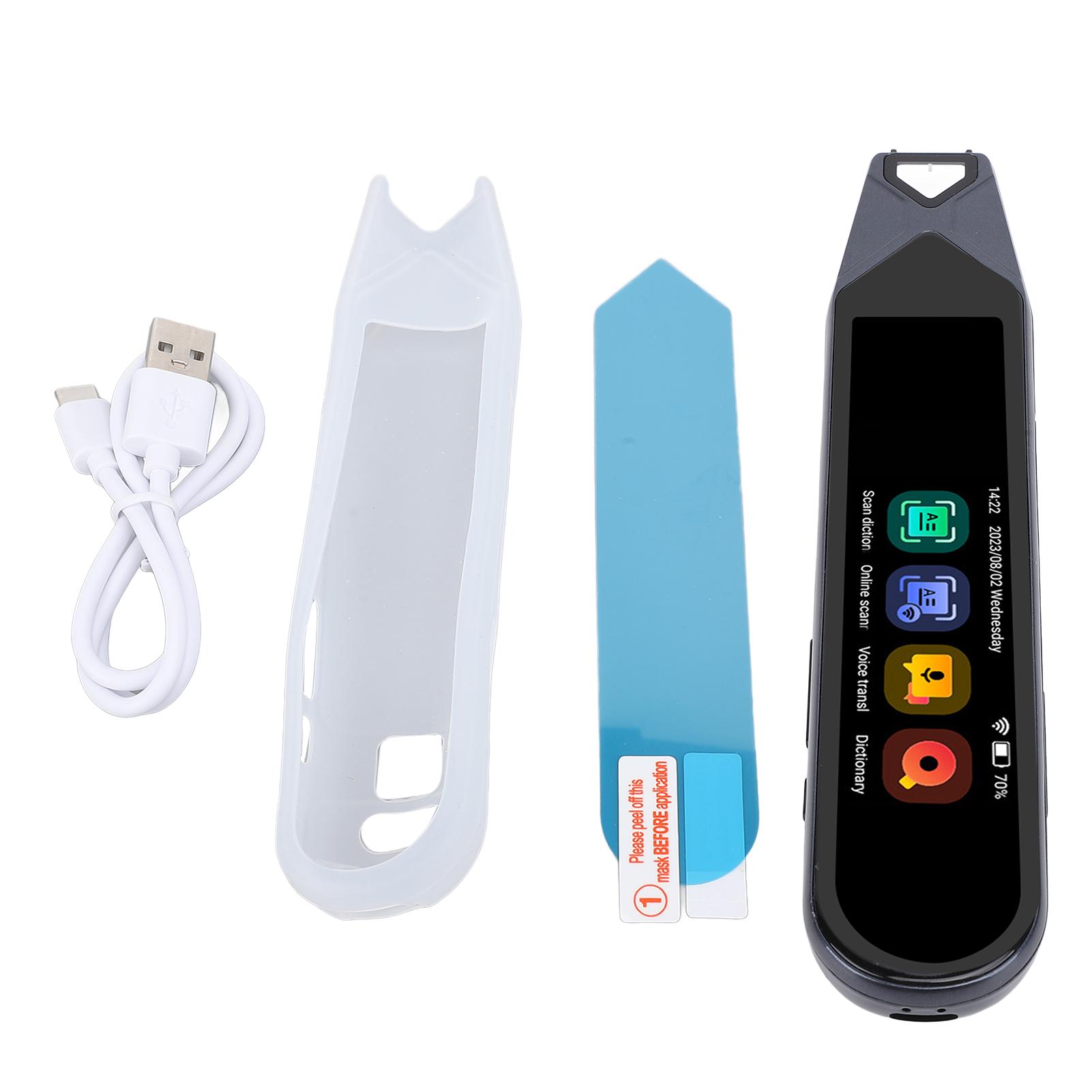 Scan Translator Pen Smart Bluetooth Digital Reading Pen with 134 Languages Real Time Translation for
Scan Translator Pen Smart Bluetooth Digital Reading Pen with 134 Languages Real Time Translation for