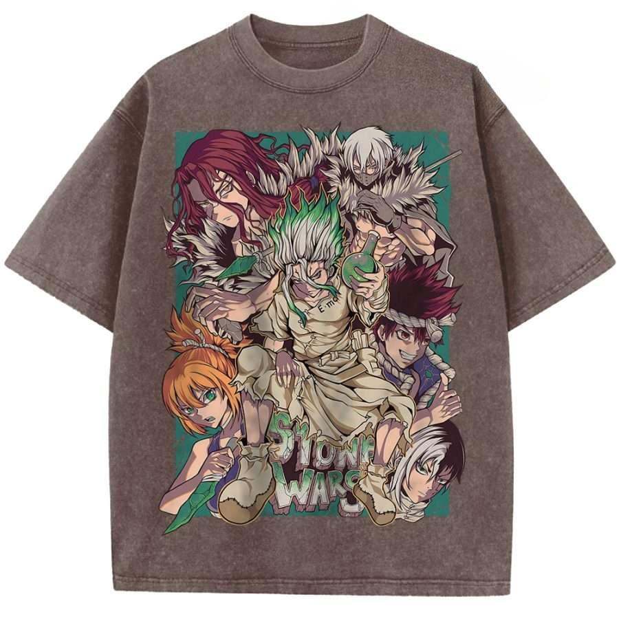 Dr Stone Ishigami Senkuu Printed Tee Men Women Retro Washed T-shirts Oversized Cotton T Shirt Casual Clothing Harajuku Tshirt XXL коричневий
Dr Stone Ishigami Senkuu Printed Tee Men Women Retro Washed T-shirts Oversized Cotton T Shirt Casual Clothing Harajuku Tshirt XXL коричневий