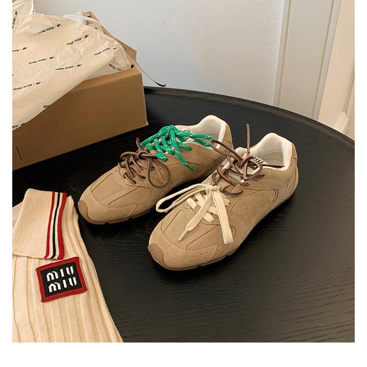 Виноградная Мама Лондонский Колледж~ Кожаные шнурованные универсальные дышащие повседневные туфли на плоской подошве в стиле Форреста Гампа женские спортивные тренировочные туфли 38 хаки
Виноградная Мама Лондонский Колледж~ Кожаные шнурованные универсальные дышащие повседневные туфли на плоской подошве в стиле Форреста Гампа женские спортивные тренировочные туфли 38 хаки