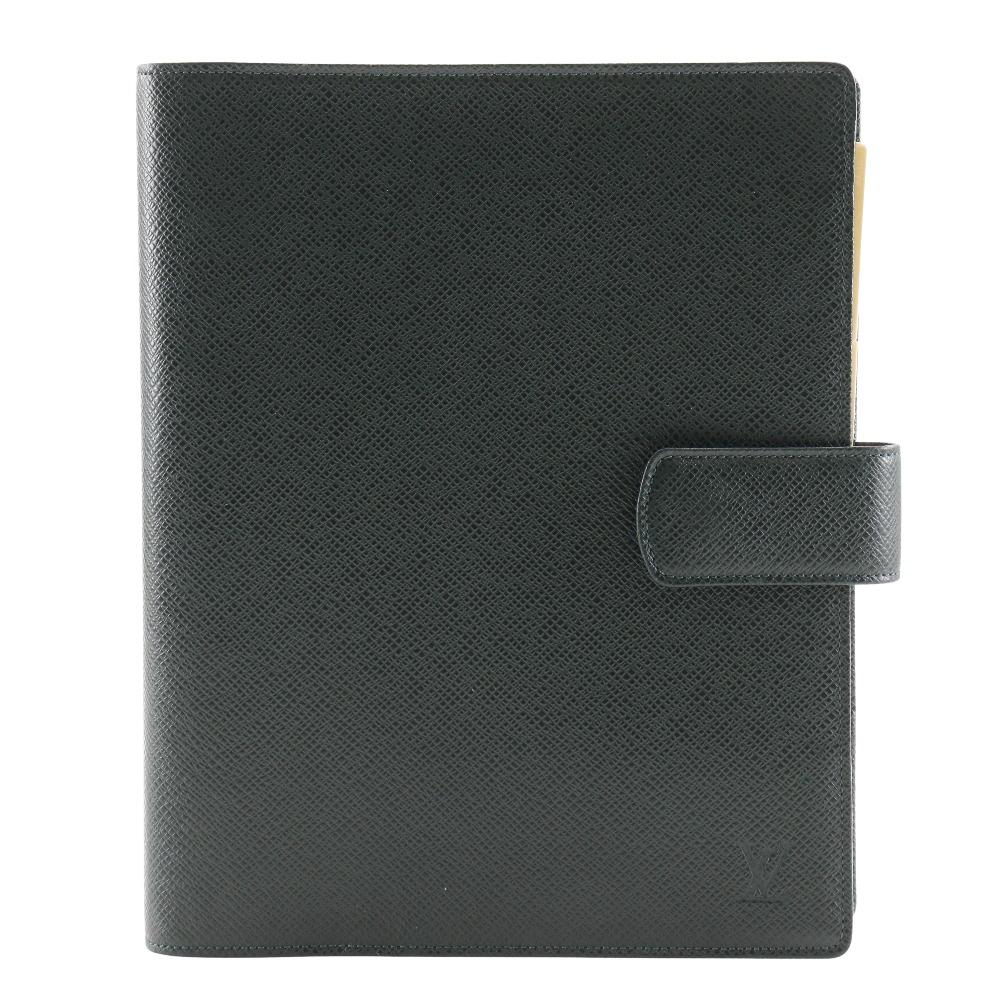 LOUIS VUITTON Agenda GM Notebook cover Epithea Dark green Taiga mens Used
LOUIS VUITTON Agenda GM Notebook cover Epithea Dark green Taiga mens Used