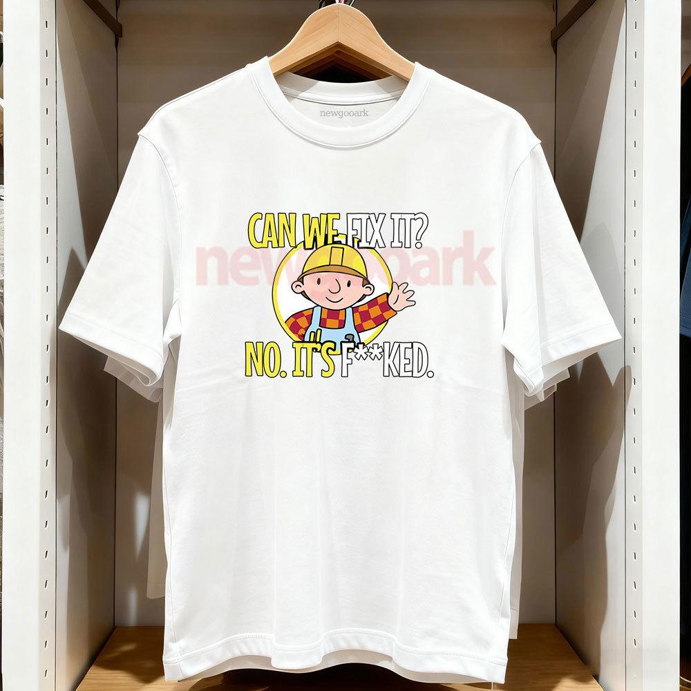 Bob The Builder Engineering Cartoon Boy Tshirt Woman Man Casual Cotton Graphic T Shirts Creative Streetwear Camisetas Adult S
Bob The Builder Engineering Cartoon Boy Tshirt Woman Man Casual Cotton Graphic T Shirts Creative Streetwear Camisetas Adult S