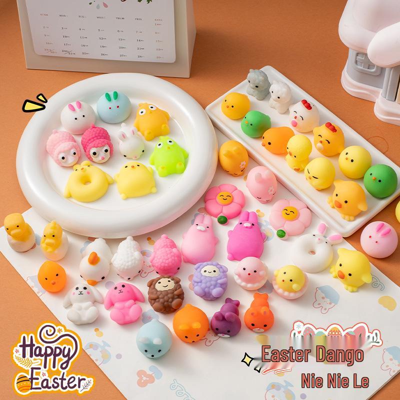 Cross-border Easter Squishy Toy Set: Cute Chick, Rabbit, Carrot, and Dumpling - Perfect Small Gift for Kids Random Easter Dumpling 1pc
Cross-border Easter Squishy Toy Set: Cute Chick, Rabbit, Carrot, and Dumpling - Perfect Small Gift for Kids Random Easter Dumpling 1pc
