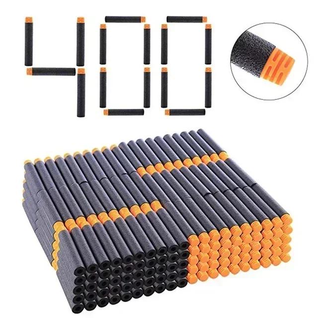 New Black Soft EVA Toy Gun Bullets 7.2cm*1.3cm Refill Darts for Toys Gun Series Blasters Xmas Kid Children Gift (New Arrival)
New Black Soft EVA Toy Gun Bullets 7.2cm*1.3cm Refill Darts for Toys Gun Series Blasters Xmas Kid Children Gift (New Arrival)