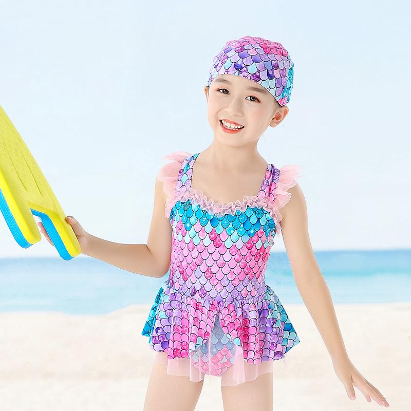 Mermaid Girls One-Piece Swimsuit with Ballet Tulle Skirt - Child Sizes S, M, L 110 (recommended height ~95CM)
Mermaid Girls One-Piece Swimsuit with Ballet Tulle Skirt - Child Sizes S, M, L 110 (recommended height ~95CM)