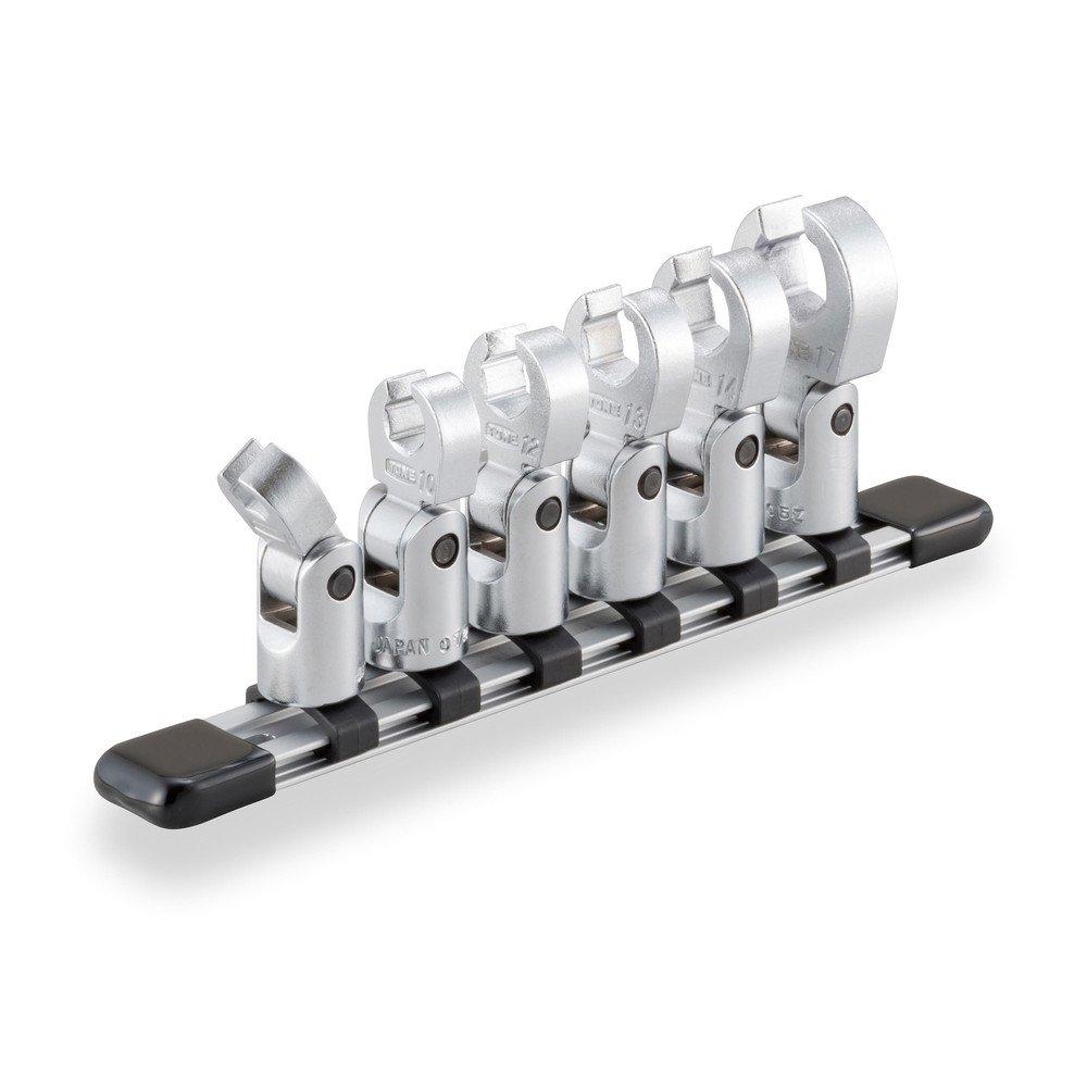 Набор гаечных ключей TONE Flex Claw Foot HSCF306F Угол привода Содержимое 6 предметов (с держателем) 9.5mm (3/8 ) серебряный
Набор гаечных ключей TONE Flex Claw Foot HSCF306F Угол привода Содержимое 6 предметов (с держателем) 9.5mm (3/8 ) серебряный