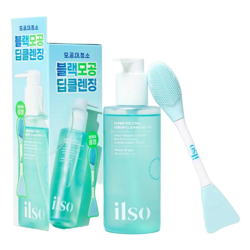 ilso Super Melting Sebum Cleansing Oil 200ml Special Set (+ Dual Clean Brush)
ilso Super Melting Sebum Cleansing Oil 200ml Special Set (+ Dual Clean Brush)