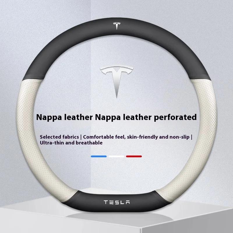 2025 New Suede Anti-slip Breathable Leather Car Steering Wheel Cover Auto Accessories for Tesla Model 3 Y S Model X Roadster
2025 New Suede Anti-slip Breathable Leather Car Steering Wheel Cover Auto Accessories for Tesla Model 3 Y S Model X Roadster