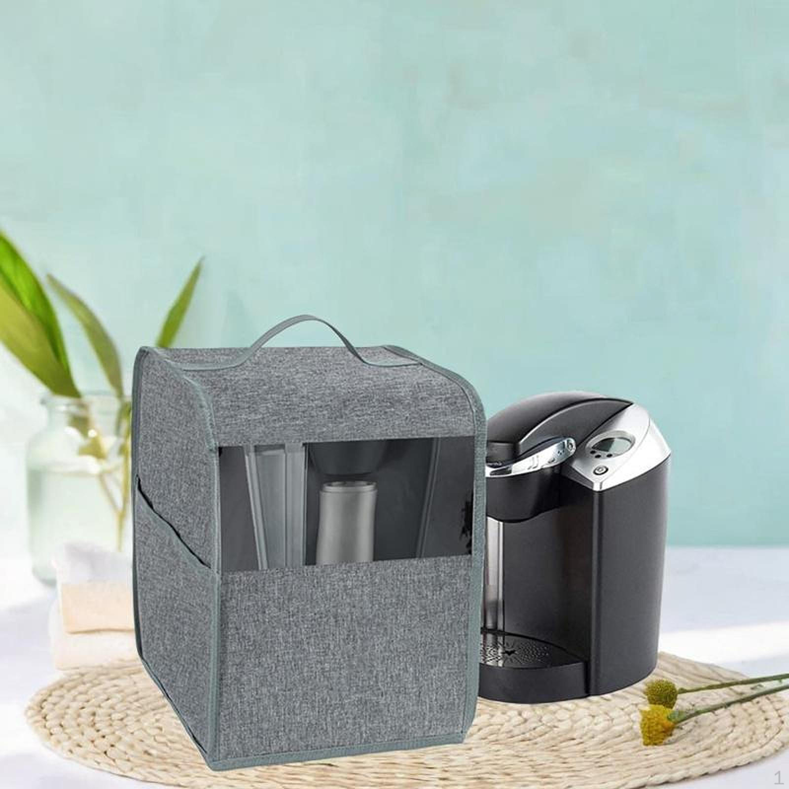 Dust Cover for Coffee Maker with Pocket and Top Handle Clear Window Sturdy Protector Cover,Coffee
Dust Cover for Coffee Maker with Pocket and Top Handle Clear Window Sturdy Protector Cover,Coffee