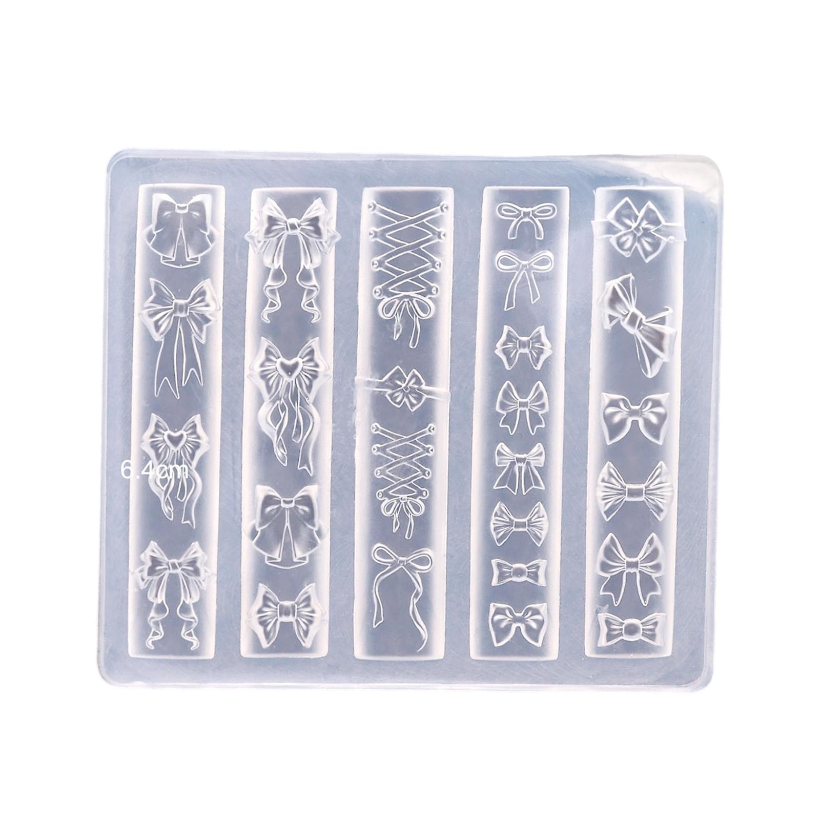 Силиконовые 3D формы для украшения ногтей, тема «Бантики», маленькие аксессуары, формы для рукоделия, подарок для любителей красоты 24
Силиконовые 3D формы для украшения ногтей, тема «Бантики», маленькие аксессуары, формы для рукоделия, подарок для любителей красоты 24