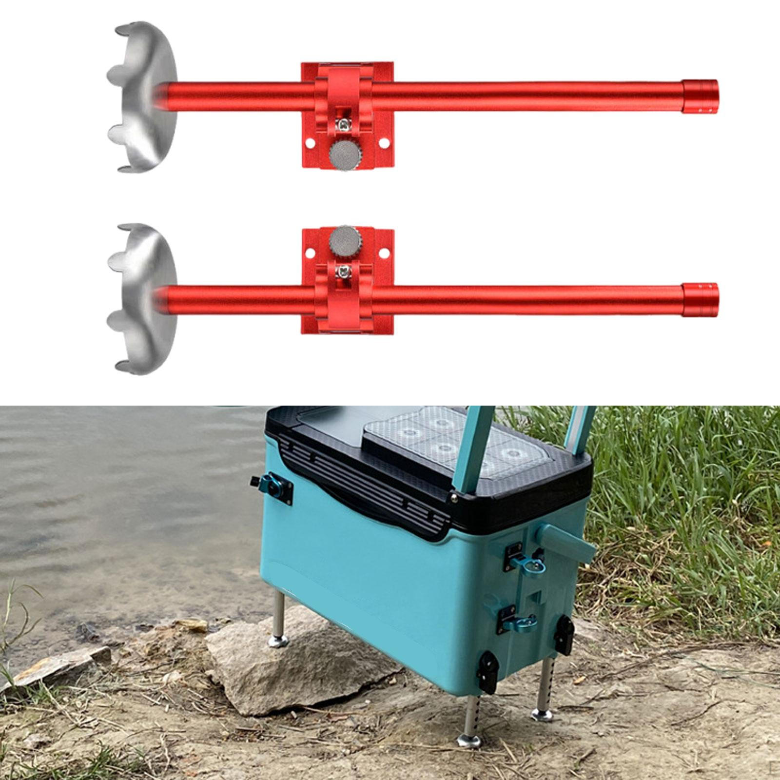 2 ножки-подъемника для рыболовного ящика, держатель для емкости с живцом для кемпинга 22.3cm
2 ножки-подъемника для рыболовного ящика, держатель для емкости с живцом для кемпинга 22.3cm