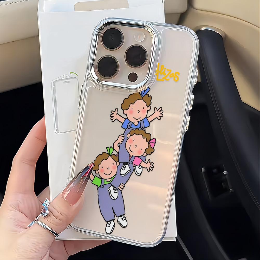 Cartoon Triplets Phone Case For Samsung Galaxy S25 S24 S23 S22 S21 S20 Note20 FE Ultra Edge Plus 4G 5G Transparent Soft Cover Samsung S9 Plus
Cartoon Triplets Phone Case For Samsung Galaxy S25 S24 S23 S22 S21 S20 Note20 FE Ultra Edge Plus 4G 5G Transparent Soft Cover Samsung S9 Plus