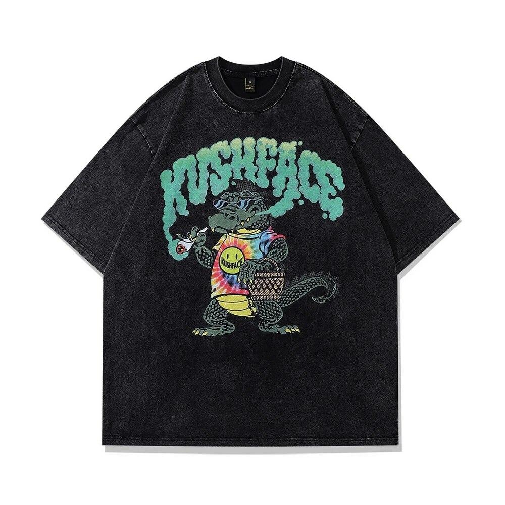 Washed Black Tshirt Oversized Vintage Fun Letter Printed Graphic T Shirt Harajuku Tees Cotton 2023 Men Streetwear HipHop T Shirt
Washed Black Tshirt Oversized Vintage Fun Letter Printed Graphic T Shirt Harajuku Tees Cotton 2023 Men Streetwear HipHop T Shirt
