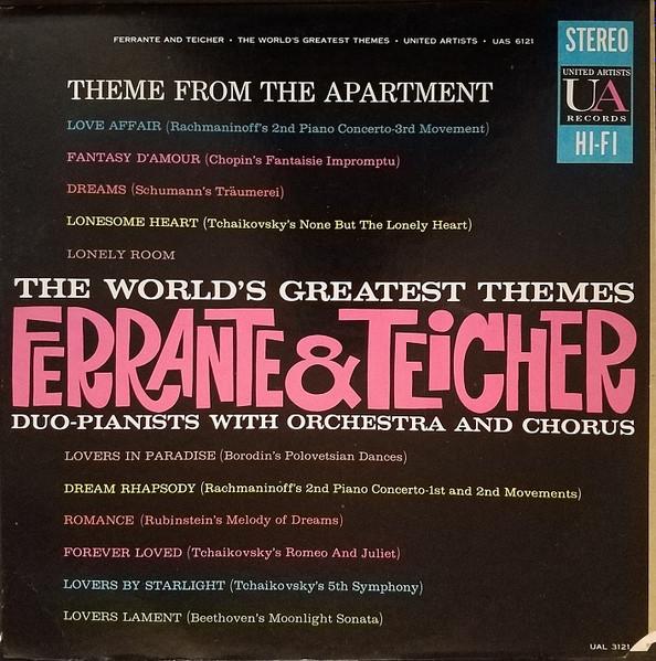 LP Пластинка FERRANTE & TEICHER - The World s Greatest Themes UAS6121 United Artists 1971 US Джаз Б/У
LP Пластинка FERRANTE & TEICHER - The World s Greatest Themes UAS6121 United Artists 1971 US Джаз Б/У