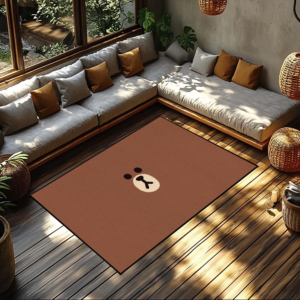 small carpet Rug Bear Friend Carpet Brown Home Decor Bedroom Mat Hallway Balcony Carpet Entrance Lines Doormat Decoration SJR40x60CM
small carpet Rug Bear Friend Carpet Brown Home Decor Bedroom Mat Hallway Balcony Carpet Entrance Lines Doormat Decoration SJR40x60CM