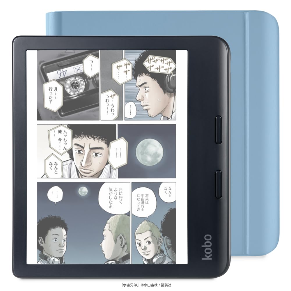 Kobo Libra Colour (Black) Notebook Sleep Cover (Dusk Blue) Set / Color Compatible / Writing Function / Tablet / Eink / 7-inch / E-Reader / 32 GB / Wat
Kobo Libra Colour (Black) Notebook Sleep Cover (Dusk Blue) Set / Color Compatible / Writing Function / Tablet / Eink / 7-inch / E-Reader / 32 GB / Wat