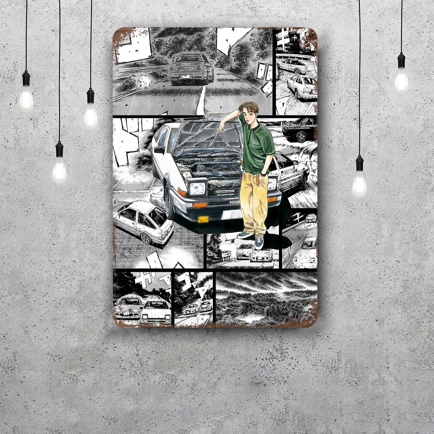 initial d anime online Decor Poster Vintage Tin Sign Metal Sign Decorative Plaque for Pub Bar Man Cave Club Wall Decoration 20x30cm(7.8x11.8inch)
initial d anime online Decor Poster Vintage Tin Sign Metal Sign Decorative Plaque for Pub Bar Man Cave Club Wall Decoration 20x30cm(7.8x11.8inch)