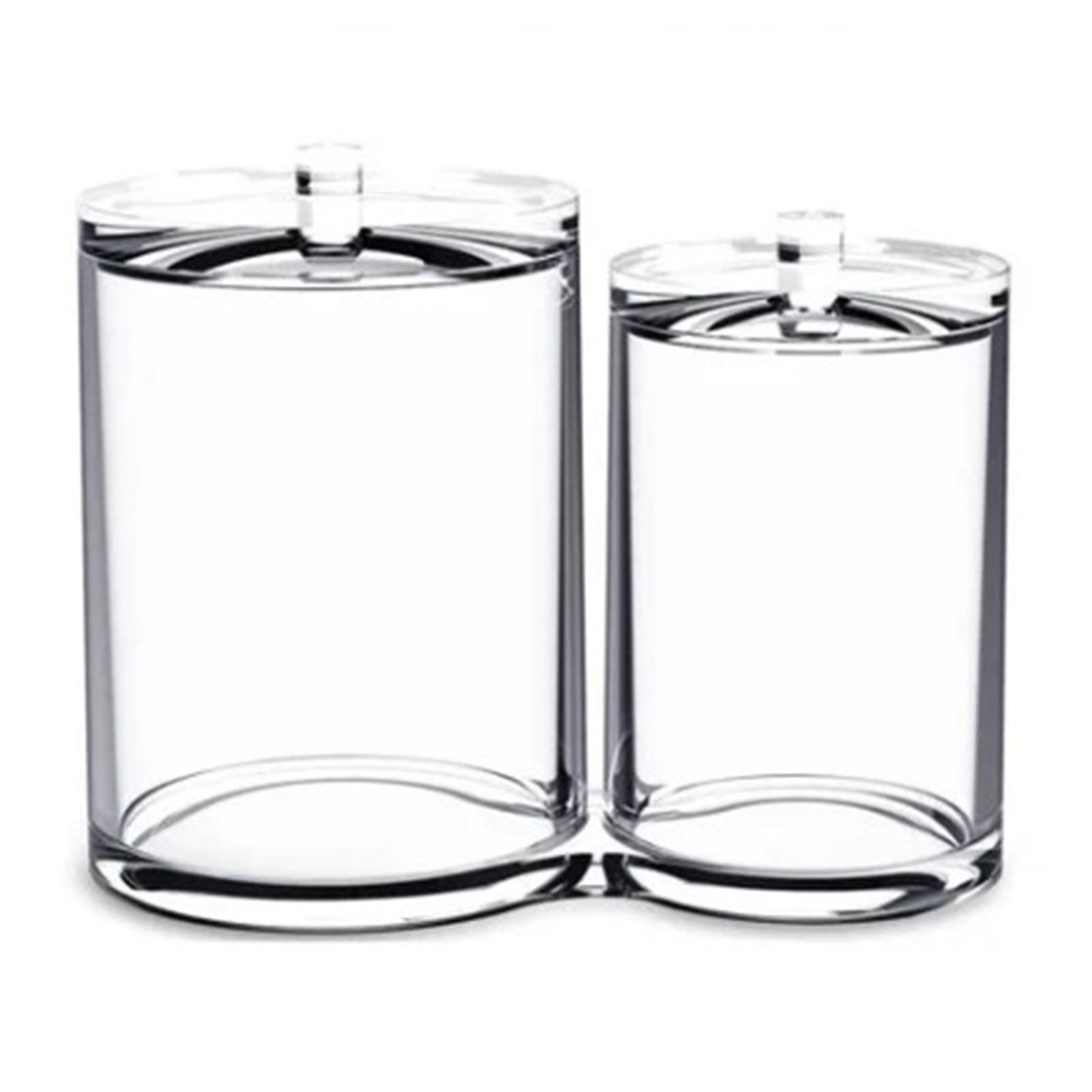 Clear Qtips Holder Plastic Desktop Cosmetic Storage Box for Cotton Ball Cotton Swab Cotton Round
Clear Qtips Holder Plastic Desktop Cosmetic Storage Box for Cotton Ball Cotton Swab Cotton Round