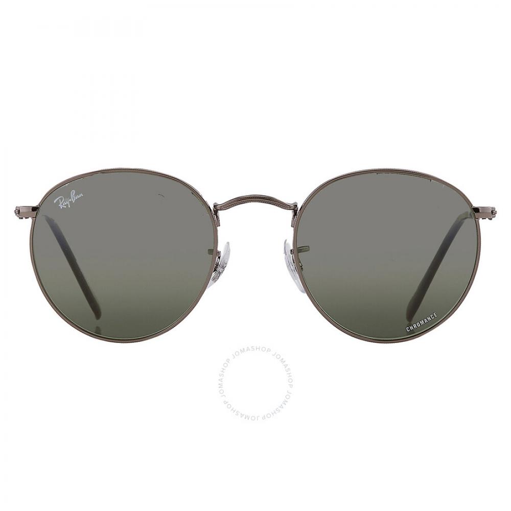 Ray Ban Round Metal Chromance Polarized Green Gradient Round Men s Sunglasses RB3447 004 G4 50
Ray Ban Round Metal Chromance Polarized Green Gradient Round Men s Sunglasses RB3447 004 G4 50