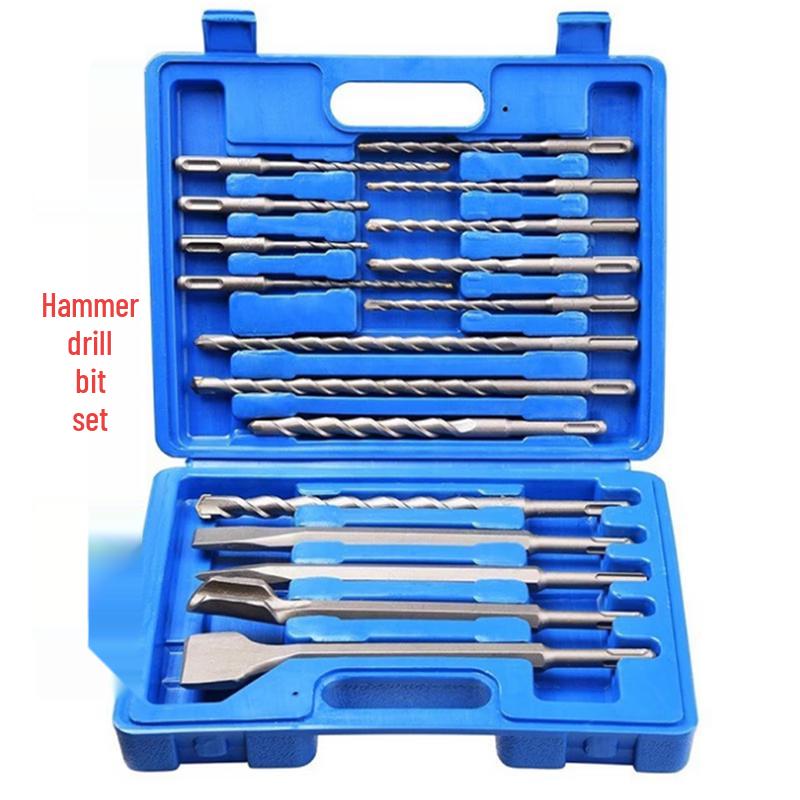 Zhizan 17-Piece Electric Hammer Drill Bit and Chisel Set
Zhizan 17-Piece Electric Hammer Drill Bit and Chisel Set