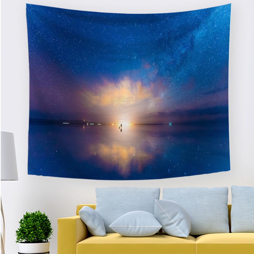 Цифровая печать Задний фон Ткань Подвесной Пейзаж Скандинавский стиль Украшение спальни Домашний гобелен tapiz 100X75CM
Цифровая печать Задний фон Ткань Подвесной Пейзаж Скандинавский стиль Украшение спальни Домашний гобелен tapiz 100X75CM