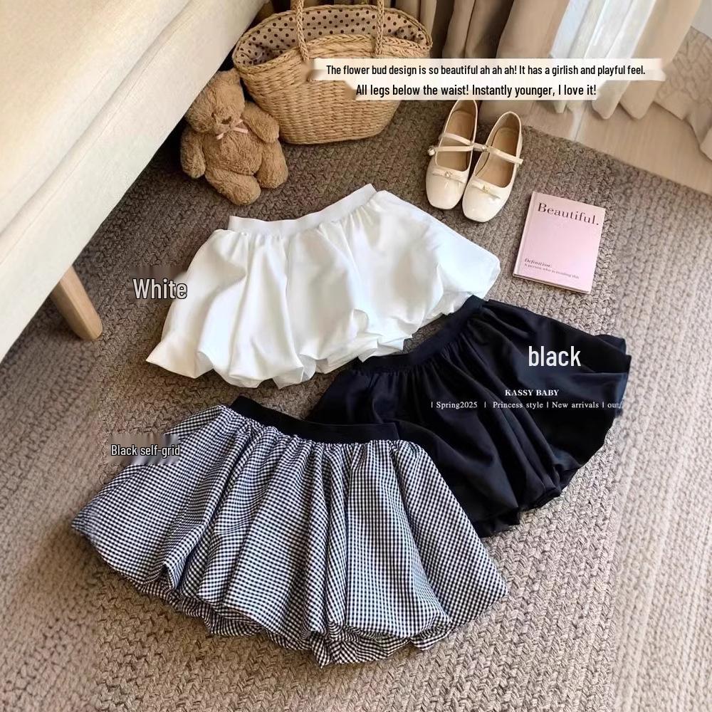 White High-Waist Anti-Exposure A-Line Mini Skirt - Women s Sweet Age-Reducing Flower Bud Design L
White High-Waist Anti-Exposure A-Line Mini Skirt - Women s Sweet Age-Reducing Flower Bud Design L