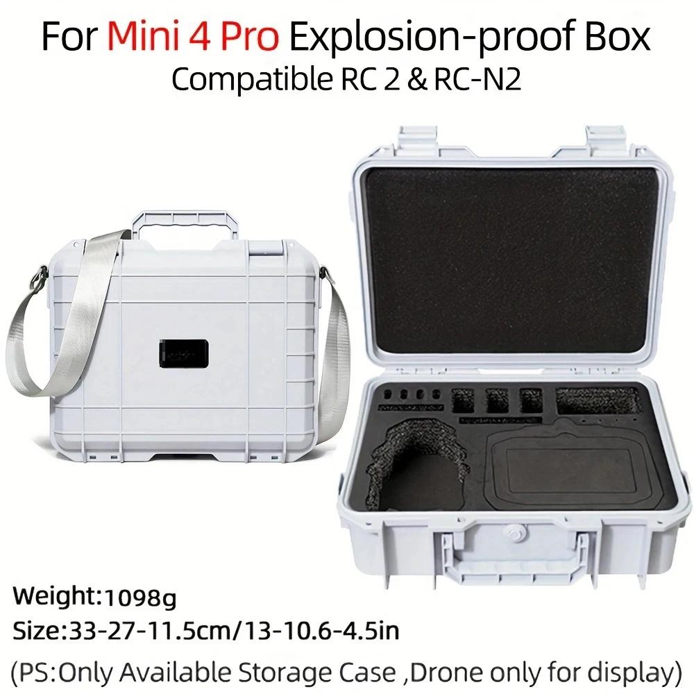 Для DJI Mini 3/4Pro Чохол Mini 4 Pro Вибухозахищений Чохол Mini 4 Pro Сумка Портативний Водонепроникний Бокс Жорсткий Корпус Чохол Великої Місткості
Для DJI Mini 3/4Pro Чохол Mini 4 Pro Вибухозахищений Чохол Mini 4 Pro Сумка Портативний Водонепроникний Бокс Жорсткий Корпус Чохол Великої Місткості