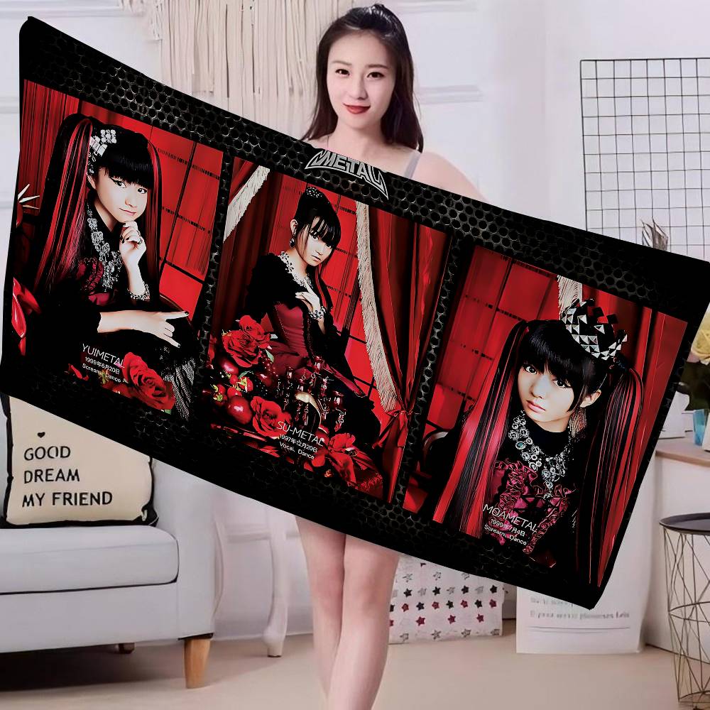 Classic Kawaii Metal Band B-Babymetal Microfiber Beach Towel Absorbent Quick Dry Soft Yoga Swimming Resort Mountain Towel W30*H60(CM)
Classic Kawaii Metal Band B-Babymetal Microfiber Beach Towel Absorbent Quick Dry Soft Yoga Swimming Resort Mountain Towel W30*H60(CM)