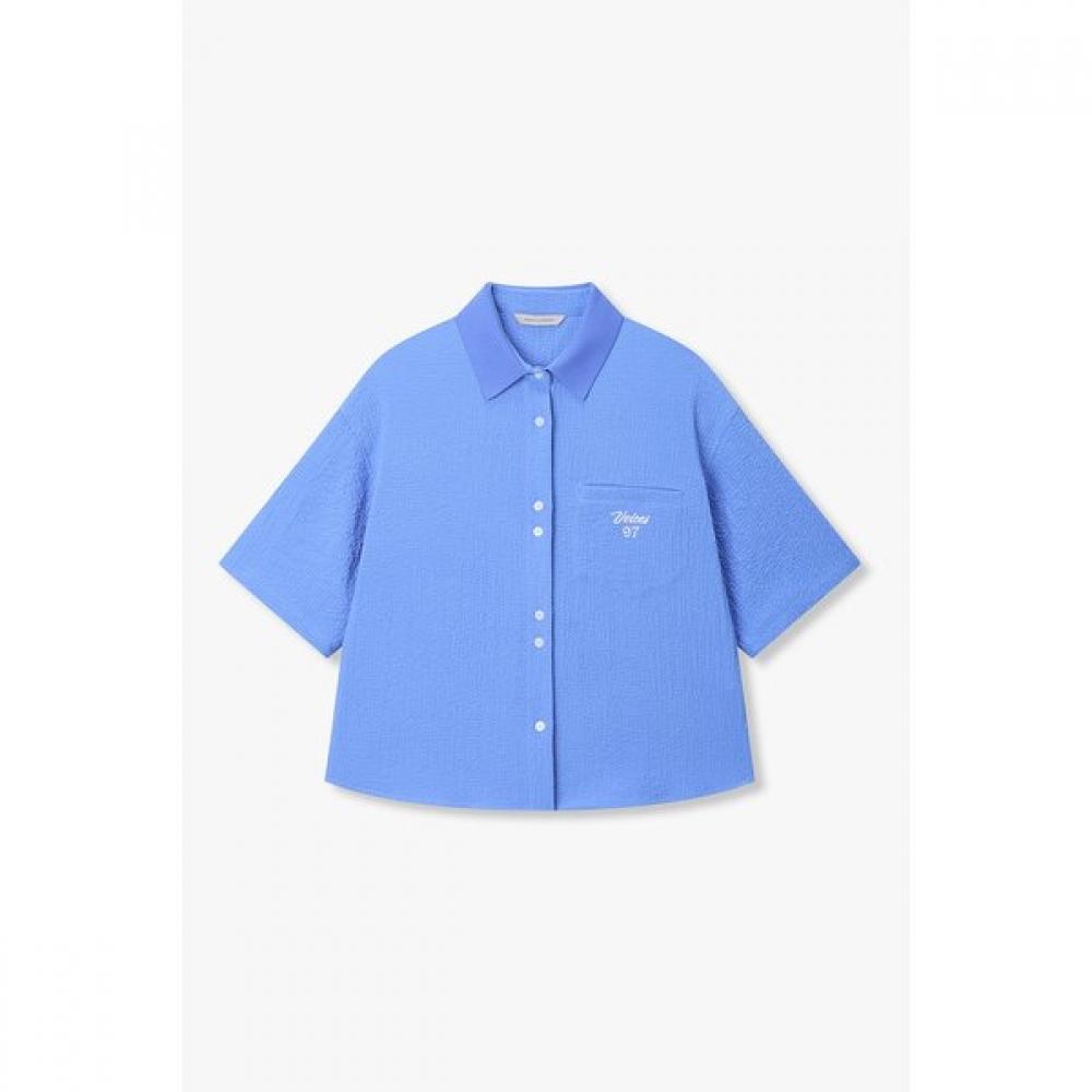 Vov Knit Collar Seersucker Shirt 7156260008 99 (black)/M(66)
Vov Knit Collar Seersucker Shirt 7156260008 99 (black)/M(66)