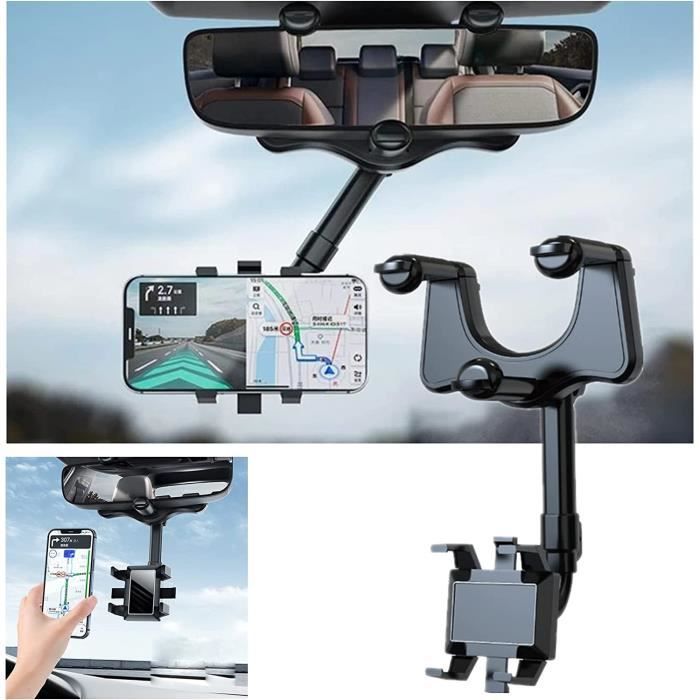Support Téléphone Rétroviseur Voiture Rotatif et Rétractable Multifonctionnel Supports de Miroir rétroviseur pour Voiture pour A90
Support Téléphone Rétroviseur Voiture Rotatif et Rétractable Multifonctionnel Supports de Miroir rétroviseur pour Voiture pour A90