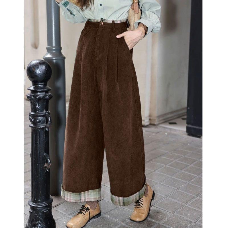 Corduroy Patchwork Casual Pants - Fashionable, Contrasting Colors, Loose Fit, Woolen Long Trousers XL 125-135
Corduroy Patchwork Casual Pants - Fashionable, Contrasting Colors, Loose Fit, Woolen Long Trousers XL 125-135