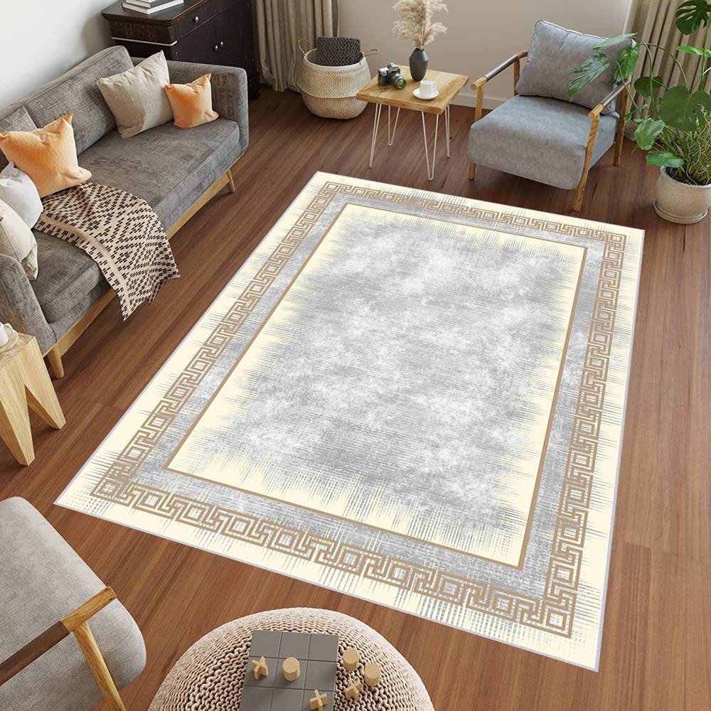 Домашний моющийся ковер с принтом Eliana LNA0462 50x80 кремовый 
Домашний моющийся ковер с принтом Eliana LNA0462 50x80 кремовый