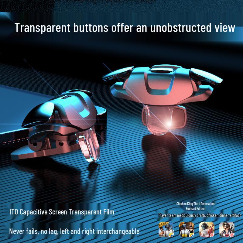 2026 PUBG Artifact CJ18B Transparent Mechanical Shoulder Buttons for Mobile Gaming
2026 PUBG Artifact CJ18B Transparent Mechanical Shoulder Buttons for Mobile Gaming