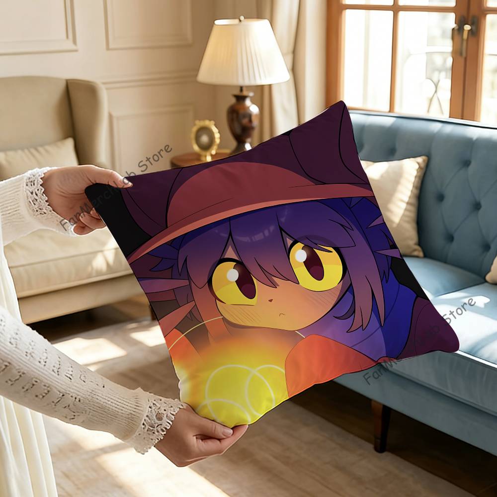 Anime NNiko OOneshotS Printed Pillow Cover Cushion Case Simple Sofa Pillow Case No Pillow Core 30x30cm
Anime NNiko OOneshotS Printed Pillow Cover Cushion Case Simple Sofa Pillow Case No Pillow Core 30x30cm