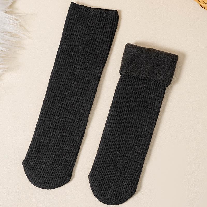 Женские осенне-зимние носки-гольфы с добавлением бархата и утолщенные теплые для сна на полу дома, месяц сын в носках-гольфах 1 pair чёрный
Женские осенне-зимние носки-гольфы с добавлением бархата и утолщенные теплые для сна на полу дома, месяц сын в носках-гольфах 1 pair чёрный