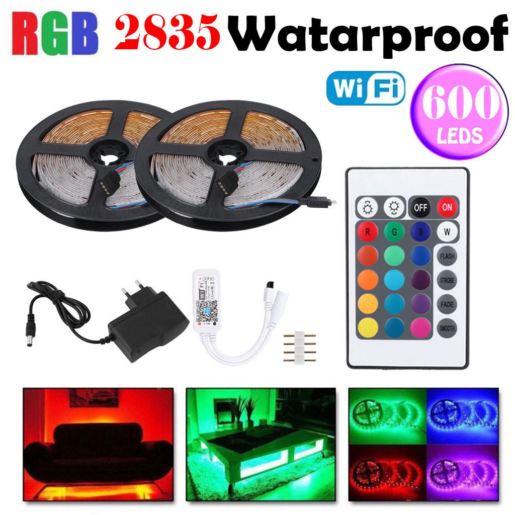 (SU)Светодиодная лента WIFI RGB SMD 2835 DC12V Светодиодная гибкая лента + контроллер WIFI + драйвер
(SU)Светодиодная лента WIFI RGB SMD 2835 DC12V Светодиодная гибкая лента + контроллер WIFI + драйвер