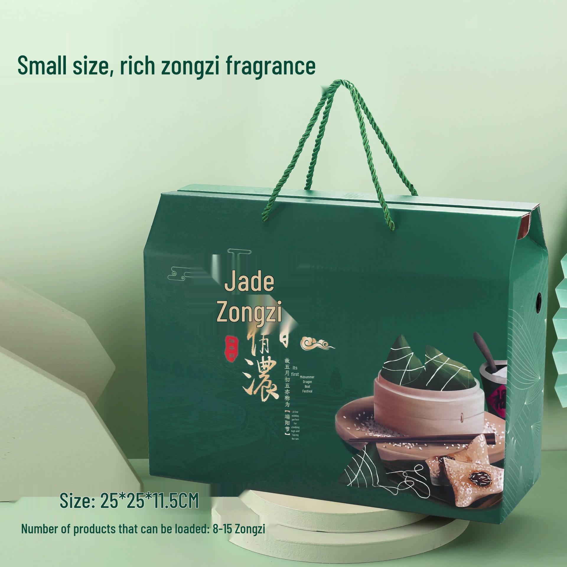 Custom Dragon Boat Festival Zongzi Gift Box with Overprinted Logo
Custom Dragon Boat Festival Zongzi Gift Box with Overprinted Logo