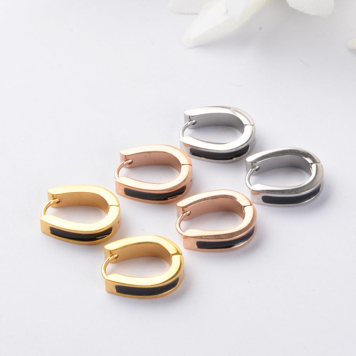 24K Gold-Plated European & American Oval Epoxy Titanium Ear Cuffs: Trendy Slim-Face Earrings розового золота
24K Gold-Plated European & American Oval Epoxy Titanium Ear Cuffs: Trendy Slim-Face Earrings розового золота