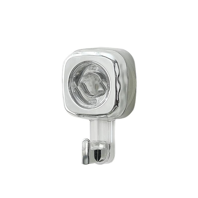 Strong Adhesion Wall Hook Sturdy Suction Cup Easy Install Reusable Bathroom Kitchen Home Organization серебряный
Strong Adhesion Wall Hook Sturdy Suction Cup Easy Install Reusable Bathroom Kitchen Home Organization серебряный