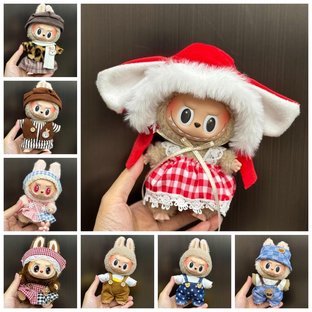 Skirt Labubu Time Doll Clothes Strap Pants 17cm Plush Doll s Clothes Cotton Doll Accessories style 6
Skirt Labubu Time Doll Clothes Strap Pants 17cm Plush Doll s Clothes Cotton Doll Accessories style 6