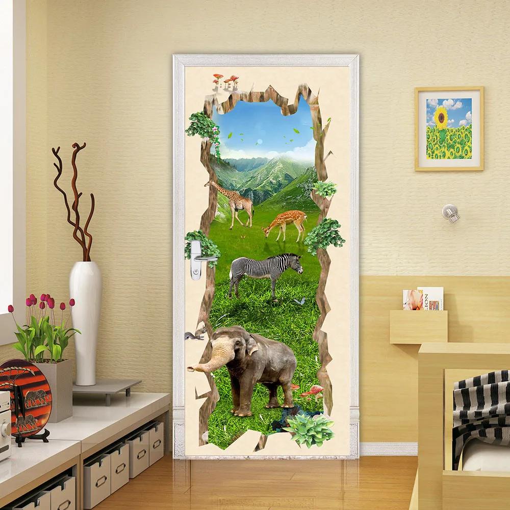 3D Мультяшный Динозавр Наклейка на Дверь Реалистичный Самоклеящийся Постер Обои для Детей, Декор Гостиной Эстетика 77x200cm
3D Мультяшный Динозавр Наклейка на Дверь Реалистичный Самоклеящийся Постер Обои для Детей, Декор Гостиной Эстетика 77x200cm