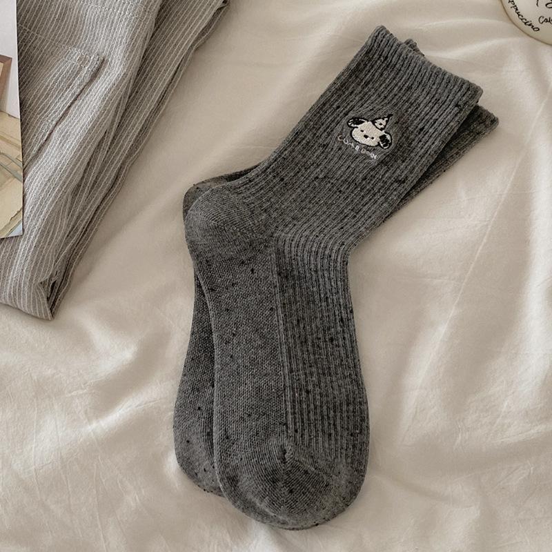 Spring and Autumn Ideas Yarn Socks Children s Cartoon Puppy Medium Tube Socks ins Trendy Cute Sweat-absorbing Women s Socks One size fits all темно-сірий
Spring and Autumn Ideas Yarn Socks Children s Cartoon Puppy Medium Tube Socks ins Trendy Cute Sweat-absorbing Women s Socks One size fits all темно-сірий