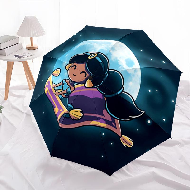 1pc Jasmine s Nightly Adventure Automatic Opening and Closing Umbrella - Small Umbrella Suitable for Various Occasions, Portable 3-Fold Smal
1pc Jasmine s Nightly Adventure Automatic Opening and Closing Umbrella - Small Umbrella Suitable for Various Occasions, Portable 3-Fold Smal